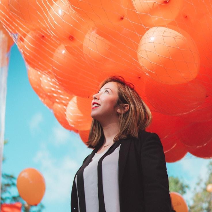 Portrait of meditation instructor